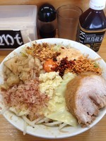 「まぜそば(並)全増し」@ハイマウントの写真