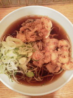 「ゲソ天そば」@六文そば 日暮里第1号店の写真