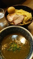 「味玉極濃煮干つけ麺 中盛り 980円」@煮干しつけ麺 宮元の写真
