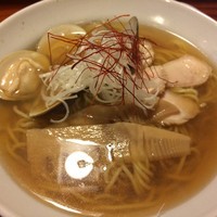 「はまぐりの中華そば 正油」@中華そばつけそば 千思萬考の写真