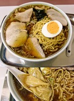 「チャーシューワンタンメン大盛　1,150円」@ラーメンハウス中島の写真