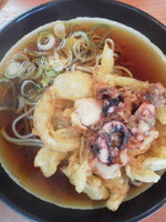 「げそ天そば\360」@亀有そばの写真