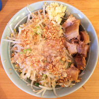 「あえそば（ニンニクアブラ）」@えぼし麺 菜良の写真