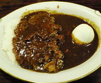 「ハード(辛口)+タマゴ(50円)=750円」@インデラの写真