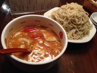 「カレーつけ麺」@ラーメン 唐そば 公園通り店の写真