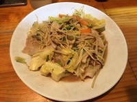 「焼きラーメン 800円」@博多ラーメン 清水屋の写真