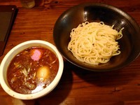 「辣醤つけめん」@らーめん まるよしの写真