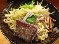 「デブセブラーメン」@極太濁流ラーメン ら・けいこ 東片端店の写真