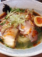 「「限定」酸っぱ辛い生のりの醤油ラーメン」@麺処 びぎ屋の写真