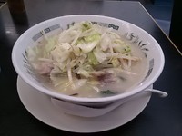 「野菜たっぷりタンメン　大盛」@日高屋 巣鴨北口店の写真