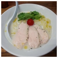 「【限定10食】白の冷やし」@創麺業 磯部水産の写真