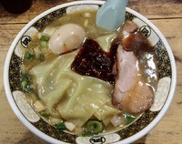 「すごい煮干ラーメン820円+味玉」@すごい煮干ラーメン凪 渋谷東口店の写真