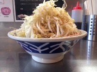 「煮干ラーメン【720円】ヤサイ多め」@らーめん大 蒲田店の写真