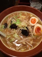 「元祖東光味噌らーめん 780円 味玉クーポンサービス」@東光の写真