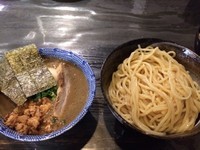 「つけ麺（750円）とトッピングに特製（250円）」@二代目 狼煙 ～心～の写真