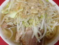 「小ラーメン 700円」@ラーメン二郎 千住大橋駅前店の写真