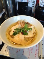 「しお味ラーメン」@らぁめん矢 ロックンビリースーパーワンの写真