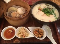 「豆乳麺セット  1296円」@中国茶房 茶趣茶楽の写真