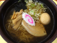 「佐野ラーメンと味玉」@東北自動車道 佐野SA 上りレストランの写真