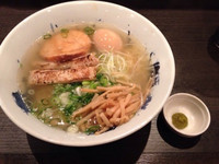 「あっさり鶏そば」@鶏そば 雫一の写真