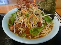 「【期間限定】甘酢南蛮からあげそば 850円」@丸め 田無ファミリーランド店の写真