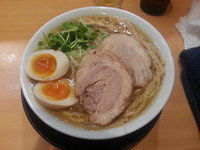 「半熟煮たまごラーメン（塩）」@麺処 絢の写真