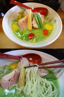 「期間限定『冷しピースらーめん 並盛(￥870)』」@めん屋 平右衛門の写真