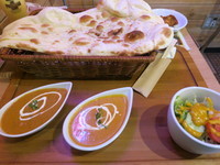 「2種類カレーCセット880円」@WENDY'S CURRY HOUSEの写真