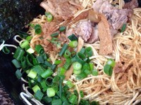 「ラーメン（バリカタ）＋和玉＋替え玉（ハリガネ）」@博多長浜らーめん 楓神の写真