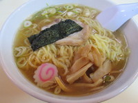 「ラーメン+餃子　「370円+200円」」@光月軒の写真