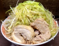 「ラーメン小　690円　ネギ100円」@ラーメン二郎 横浜関内店の写真