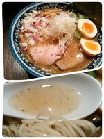 「鰺と平子煮干しの中華そば」@麺処 さとう 桜新町店の写真