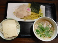 「鯛出汁鶏白湯潮つけ麺（並２００ｇ）＋とうめし」@ラーメン愉悦処 似星の写真