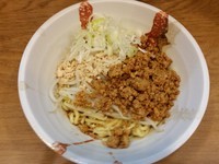 「【木曜限定】担々麺肉増し(汁なし)」@麺処 慶の写真