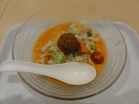 「冷やしちゃんぽん　赤」@長崎ちゃんぽん リンガーハット ニトリモール東大阪店の写真