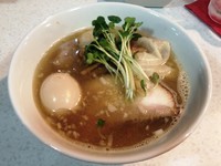 「100%煮干しそばスーパーライト 塩特製【限定】1150円」@ラーメン星印の写真