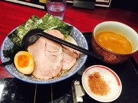 「特製醤油つけ麺」@北海道らーめん奥原流 久楽 EQUiA北千住店の写真