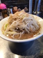 「煮干ラーメン720円」@らーめん大 竹ノ塚店の写真