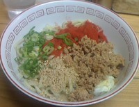 「汁なし坦々麺（小）」@自家製麺 てんかの写真