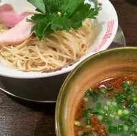 「浅利と牡蠣のつけそば900円」@立ち呑み居酒屋 金町製麺の写真