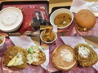 「蒙古タンメンバーガー（特製スープ付き）」@ロッテリア 川崎地下街アゼリア店の写真