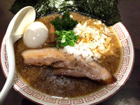 「【限定】 気まぐれ 800円 ＋ 半ライス100円」@中華そば 飯村製作所の写真