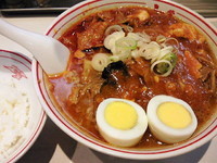 「五目蒙古タンメン＋ライス」@蒙古タンメン中本 秋津店の写真