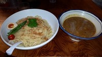 「トマトカレーつけ麺大盛 麺増し」@銀座 朧月の写真