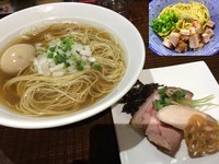 「芳醇煮干そば醤油（750円）＋むじゃ玉（150円）」@ニボムジャキの写真