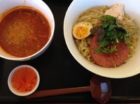 「【限定】ナポリタンつけ麺(ミニチーズ飯付)」@和風らーめん 凪の写真