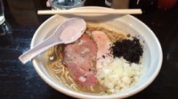 「煮干濃麺にぼ飯セット ¥950」@濃麺 海月の写真