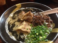 「角煮ラーメン 黒 50g」@あらとんブッチャーの写真