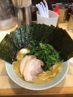 「醤油ラーメン＋海苔ダブル＋小ライス」@壱六家 大森店の写真