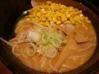 「味噌ラーメン790円＋コーン0円」@北海道らーめん 楓 京急蒲田店の写真
